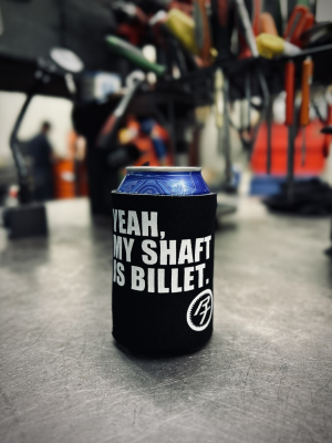 Black Billet Shaft Koozie